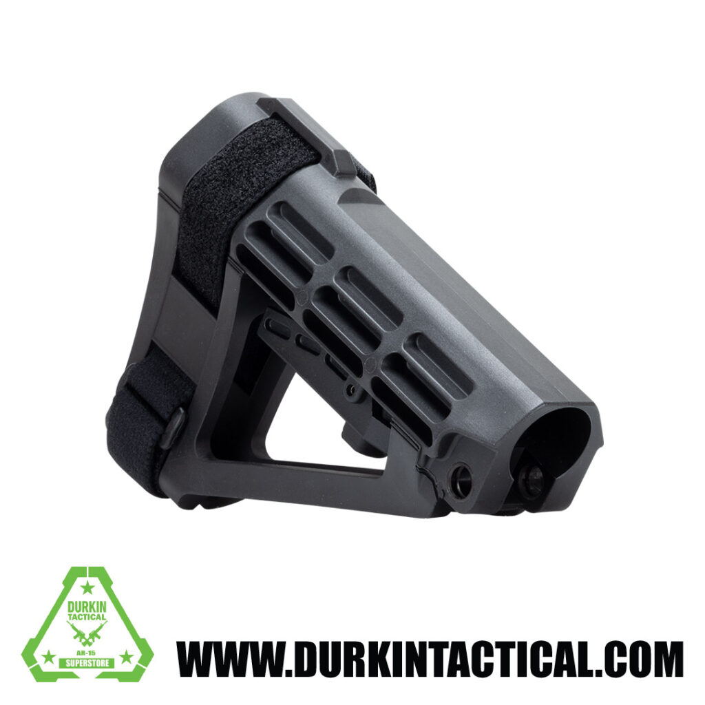 SB Tactical SBA4 Adjustable Pistol Brace Mil Spec Buffer Tube Kit