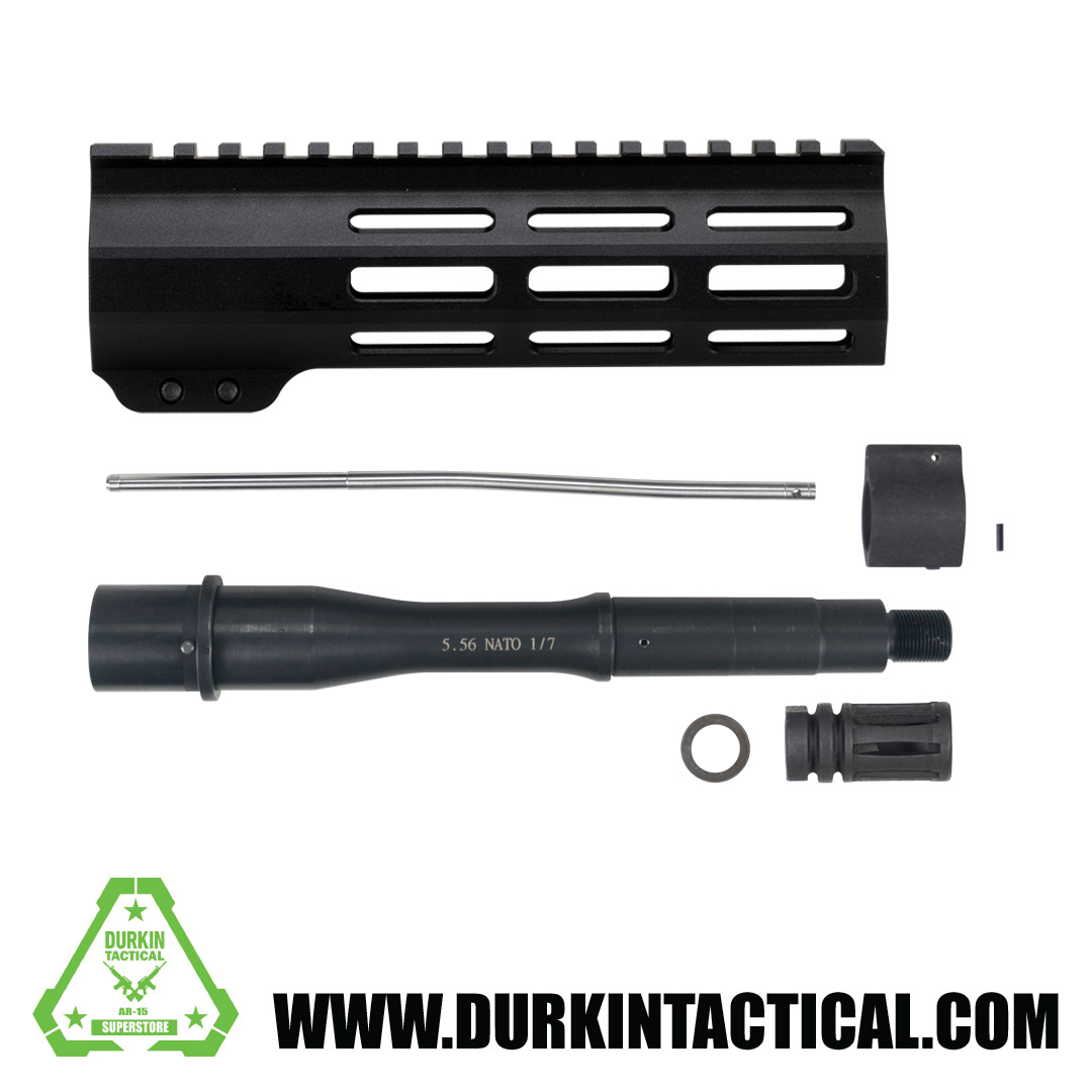 7.5″ 5.56/.223 Premium AR-15 Pistol Build Kit - Durkin Tactical